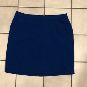 Size 4 royal blue skirt